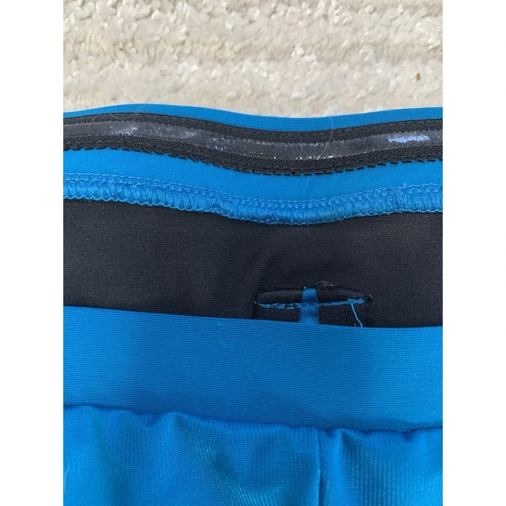 Miraclesuit Teal Blue Strapless Bandeau‎ One-Piece Swimsuit Size 8